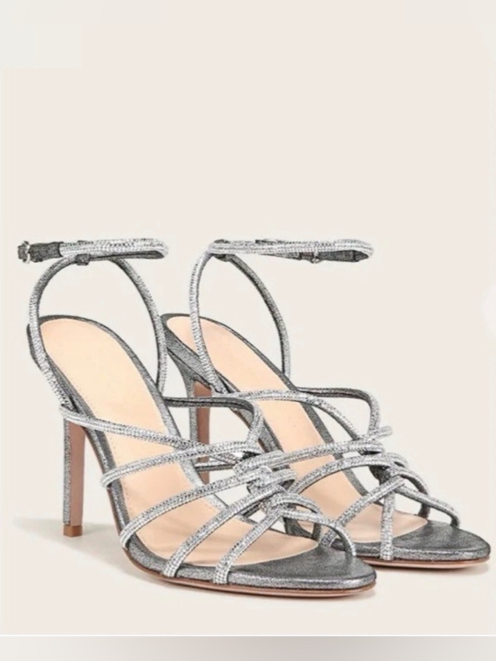 Veronica beard aneesha crystal heels